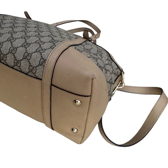 GUCCI GG Supreme Large Nice Dome Satchel - Picture 10 of 17